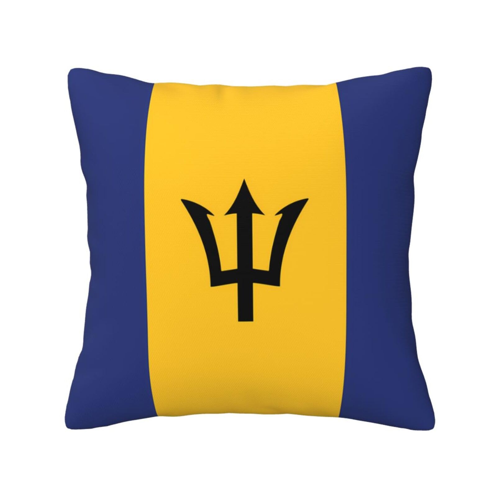 SXZVVBN Flag of BarbadosDecorative Square Sofa Cushion Covers