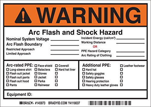 Étiquettes adhésives Arc Flash pour sécuriser vos installations électriques et éviter les accidents