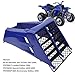 Banshee 350 YFZ350 Plastic Gas Tank Side Covers with Grill 2GU W2175 80 00 Blue Fitment 1987-2006