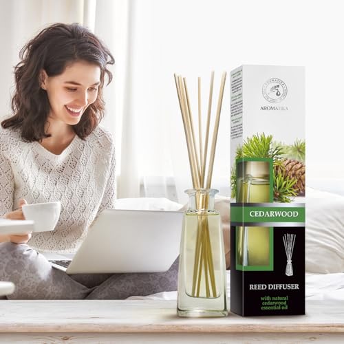 Difusor de Varillas Aroma Cedro 100 ml Aromatika miniatura 5