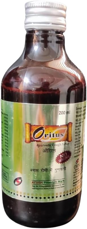 Oritus Ayurvedic Cough Syrup (200 ml)