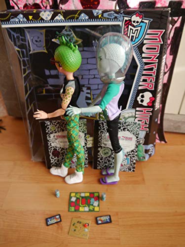 Monster High Mansters 2-pack Gil Webber y Deuce Gorgon miniatura 4