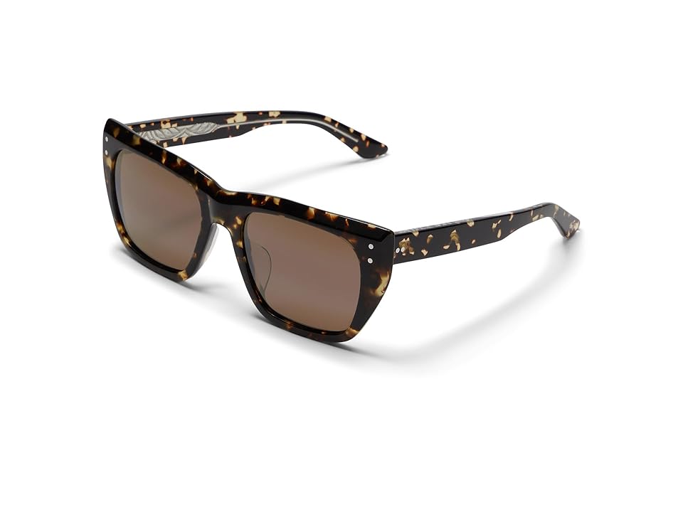 Maui Jim Aloha Lane (Havana/Hcl Bronze Polarized) Polarized Fashion Sunglasses INTERNATIONAL SHIPPING