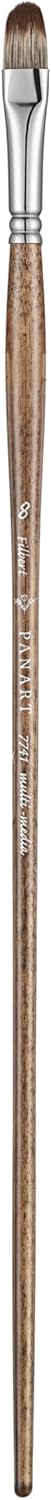 Pan Art Allround Painting Filbert Brush, Wood/Metal, Brown, No.10