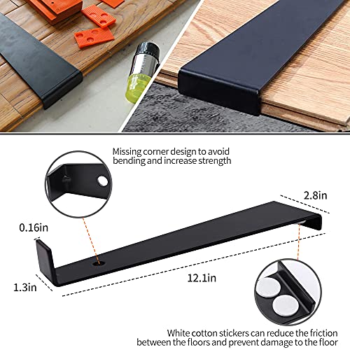 image for Lovefish Laminate Flooring Kit with 60 Spacers, Laminate Wood Flooring