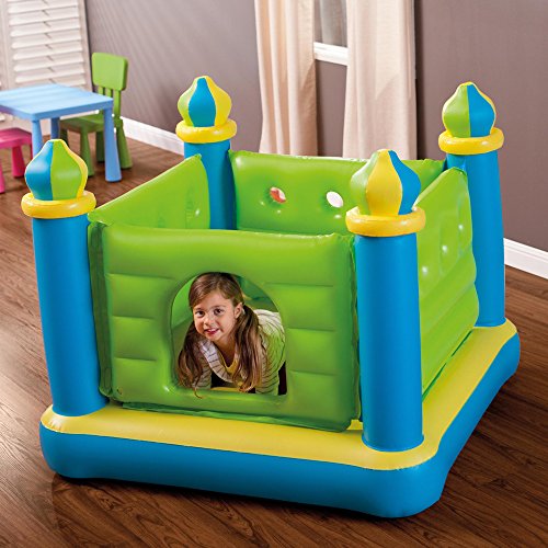 Intex Jr. Jump-O-Lene Castle Bouncer - Aufblasbare Hüpfburg - 132 x 132 x 107 cm - 3