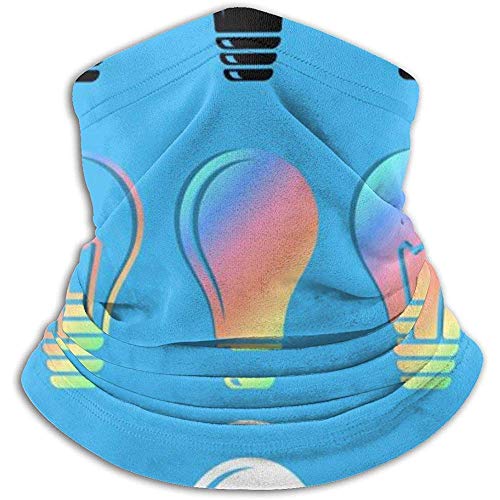 Preisvergleich Produktbild Archiba Hals Schal Glühbirne Icons Fleece Hals Gamasche Winterwärmer Kopfwickel