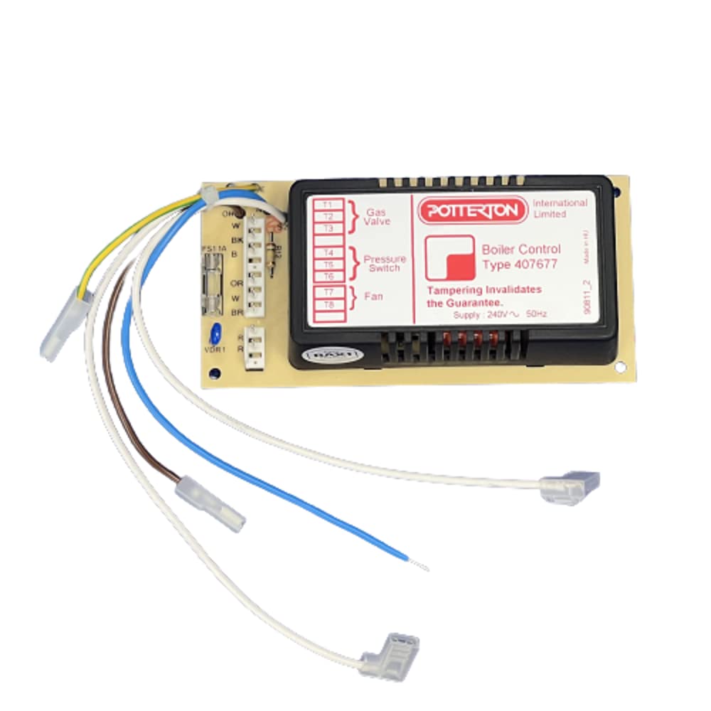 POTTERTON INTERPART INTERNATIONAL LTD - CONTROL UNIT PROFILE - PCB407677 382-462