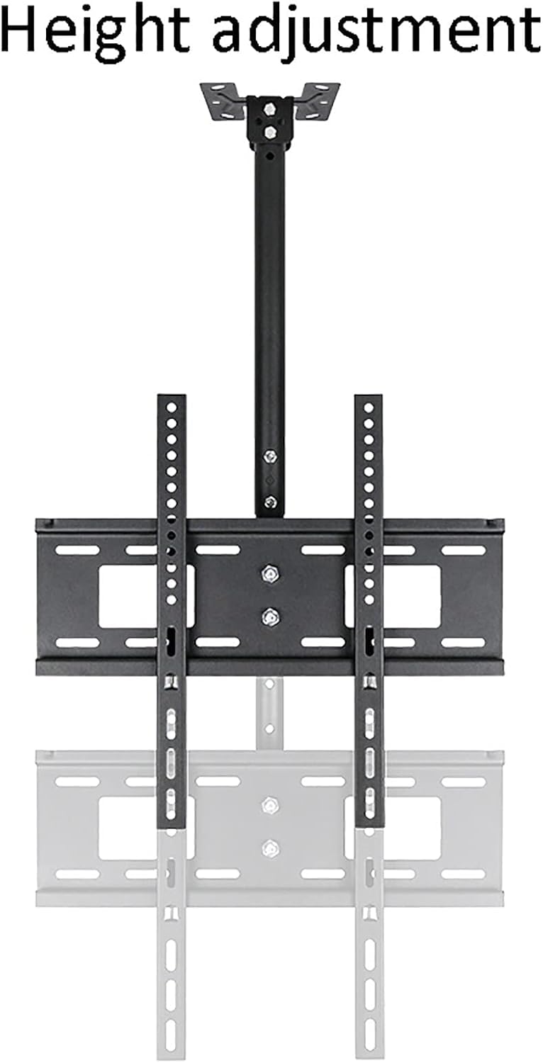 Support mural inclinable et rotatif pour TV de 26 à 60" - Compatible avec installation au plafond
