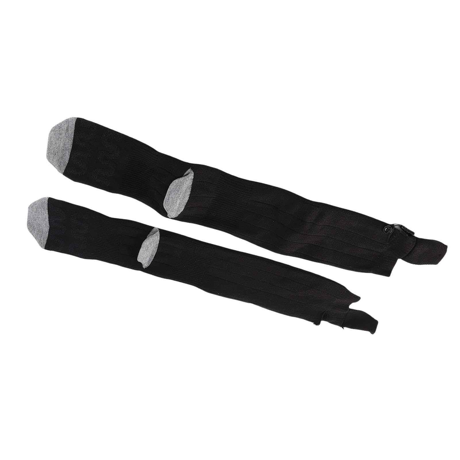Chaussettes Chauffantes électriques Chaussettes Chauffantes Rechargeables en Pur Coton 3 Modes de Chaleur jusqu'à 122 F 2 Piles 4000 MAh Chargement USB Lavables à la Main pour Hommes Femmes