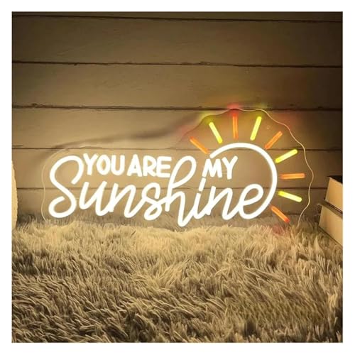 Néon Tu es mon soleil pour enseigne LED : une déclaration lumineuse unique