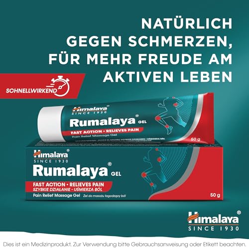 Himalaya Rumalaya Beruhigendes Gel, schnell wirkendes Massagegel für erneuerte Vitalität 50 g – Ansicht 3