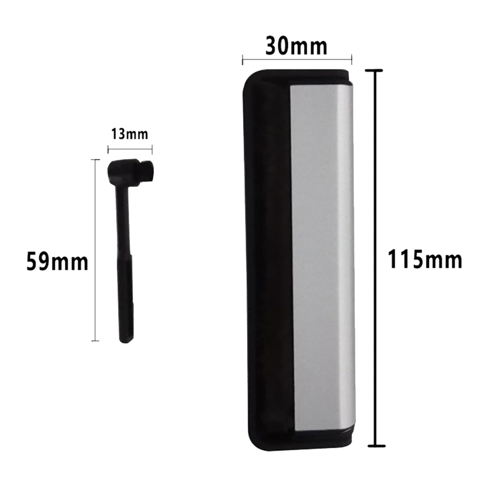 Brosse Professionnelle Portable Antistatique pour Disques Vinyles (Lot de 5) + Brosse pour Stylet