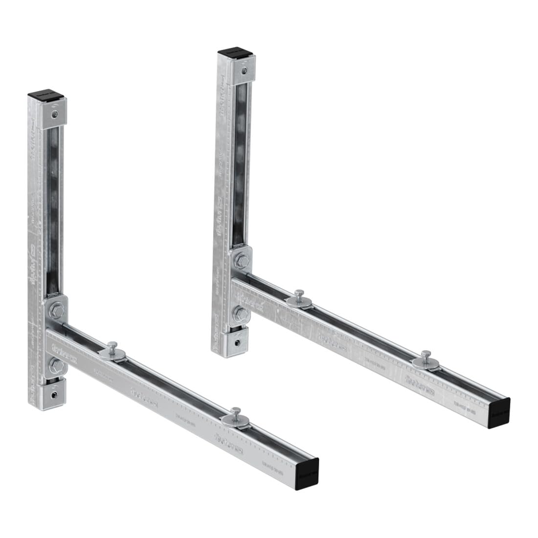 Fischer Wandkonsole Klimagerät 600 mm KSU 600 für Klimaanlage, Pumpen an Wänden, Wandträger 553735