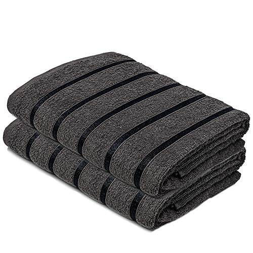 Towelogy® Lot de serviettes de bain de luxe, 100 % coton égyptien biologique, grande taille, extra absorbante, 500 g/m² Cover