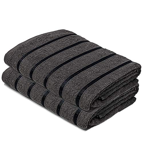 Towelogy® Lot de serviettes de bain de luxe, 100 % coton égyptien biologique, grande taille, extra absorbante, 500 g/m²