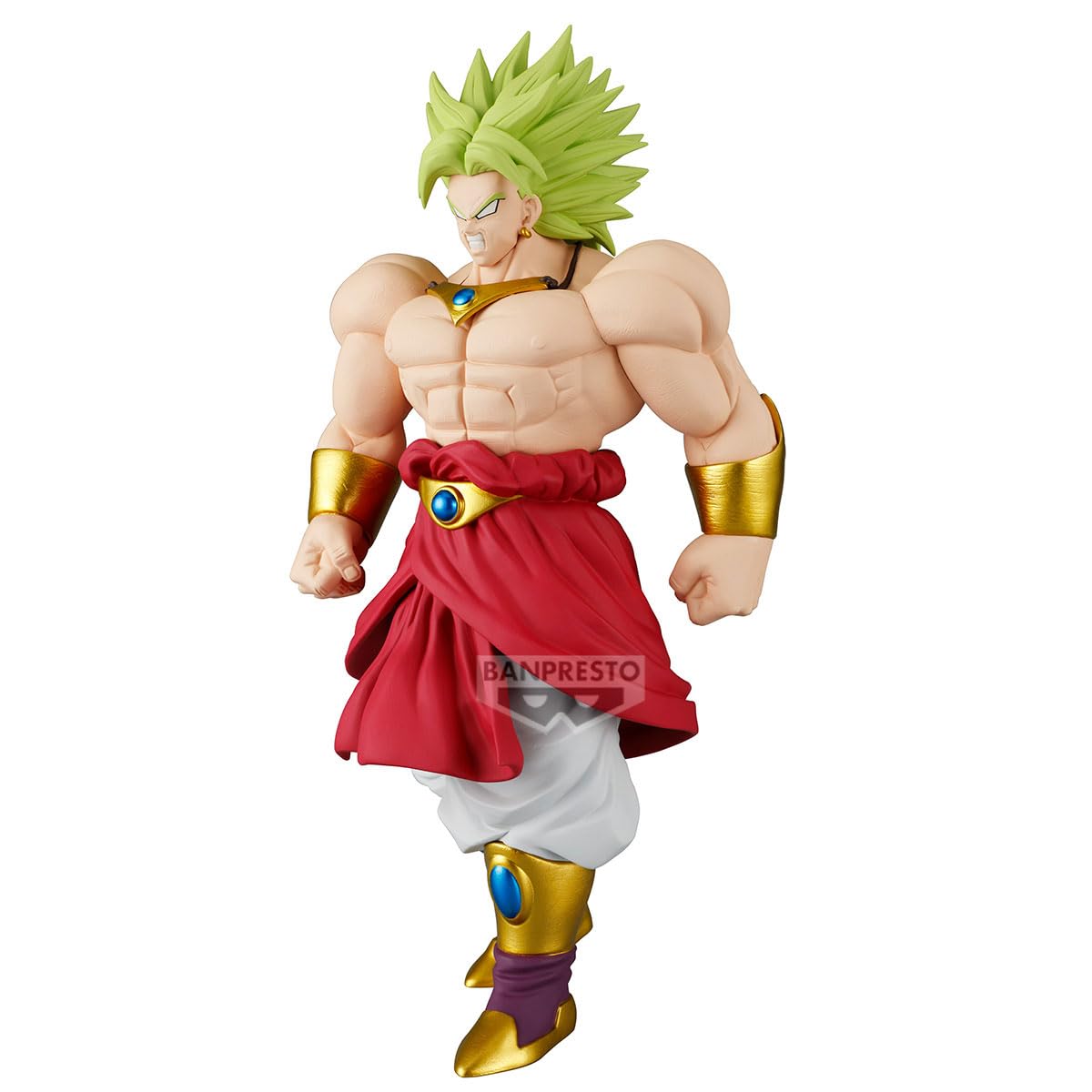 Banpresto Figurka akcji Broly II Dragon Ball Z - Solid Edge Works 23 cm - PZ71178P wielokolorowa - Figurka kolekcjonerska - idealna dla fanów anime
