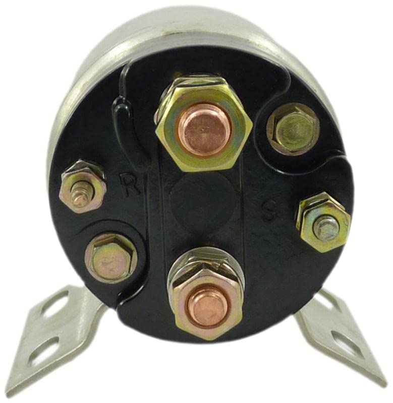 New Premium Grade Solenoid fits Early Delco 12V Starters Compatible with John Deere Ag Tractor 530 Gas & LPG Eng 1958 1959 1960 International R100-R132 S132 SA120 SA122 55-56 Replaces 1118188 1119912