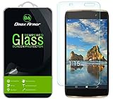 [3-Pack] Dmax Armor for Alcatel Idol 4S Screen Protector, [Tempered Glass] 0.3mm 9H Hardness, Anti-Scratch, Anti-Fingerprint, Bubble Free, Ultra-clear