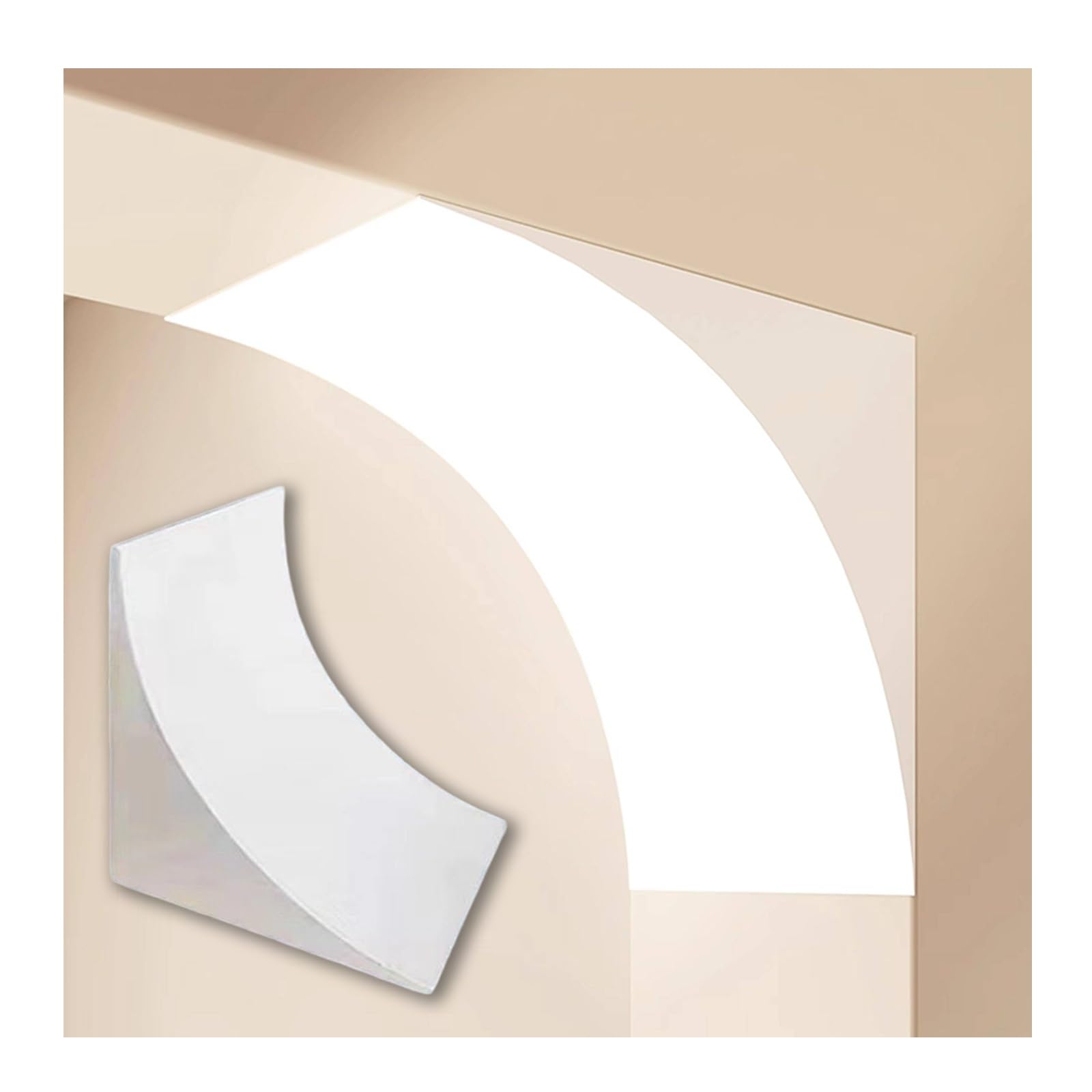 Kit de arco de puerta de alta densidad y acabado premium precurvado para pasillos exclusivos