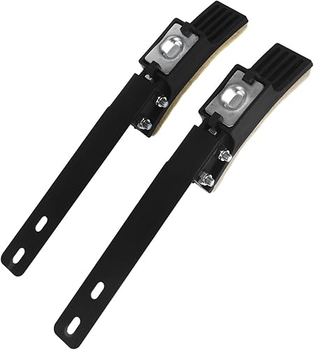 Homoyoyo 2 pastillas de freno de bicicleta para ejercicio, kit de repuesto de ejercicio profesional compatible para ciclismo y entusiastas del