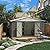 Greesum 10×8 FT Outdoor Storage Shed, Metal Storaged Sheds Without Floor, Tool Sheds with Lockable Doors and Sloping Roof for Garden, Patio, Backyard, Gray