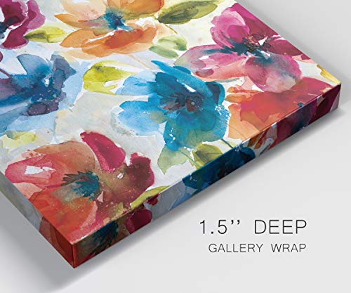 Renditions Gallery Color My World Wall Art, Premium Gallery Wrapped Canvas Decor, Ready To Hang, 24 In H X 24 In W, Made In America Print #TOP5