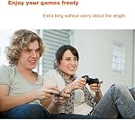 Micro USB Cable PS4 15FT, Extra Long Braided Controller Charging Data | USB to Micro USB Cord Android Charger USB Cable Compatible for Samsung galaxy S6 S7 edge, PS4 controller, Smartphones