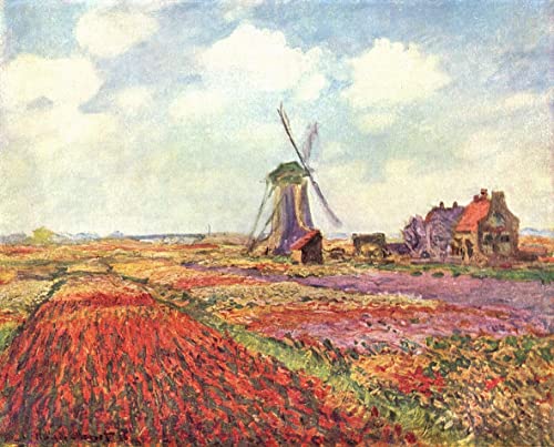 Affiche toile Tulpen Von Holland Monet pour creer une ambiance apaisante dans votre chambre