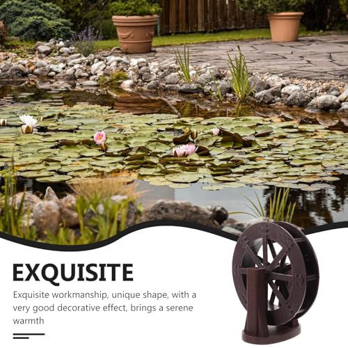 Rueda de cascada de diseño único BCOATH, plástico resistente para fuentes caseras 4