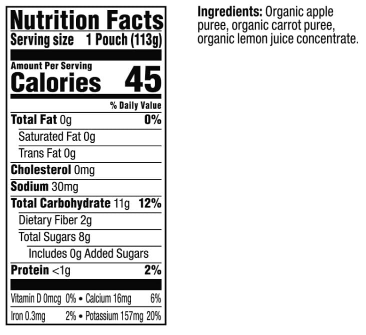 Miniatura 5 de Plum Organics. Segundas combinaciones para bebé. Bolsas de 4 oz (Paquete de 12)