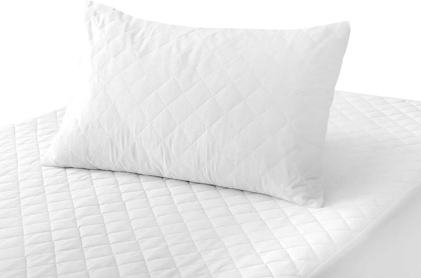 New Quilted Mattress Protectors Super Soft Cosy Extra Fill Hypo