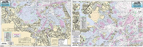Captain Segull Inshore Boston Harbor to Hill Gut, MA Fishing Nautical Chart # SBH345