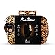 Panthra Paar Vibratoren Zuna - Der perfekte Vibrator für Paare – Zur Stimulation von Penis, G-Punkt und Klitoris – Tragbarer Vibrator inkl. Passende Gürteltasche - Leopard Drucken