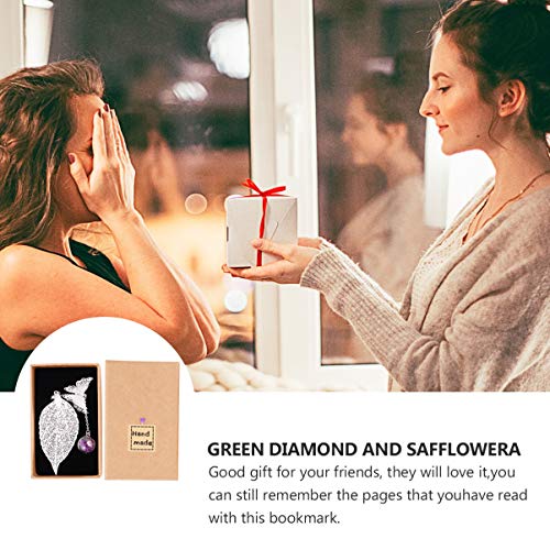 Marcador Asas De Cigarra Marcadores De Borboleta Lendo Presente Amante Marcadores Florais Marcadores