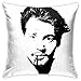 Johnny-Depp - Fundas de almohada de poliéster, fundas de almohada para sofá, decoración del hogar, 45 x 45 cm