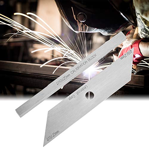 Calibrador y Bloque de Calibración para Soldadura 2 Pzs miniatura 5