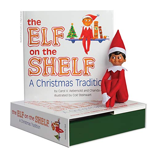 The Elf on the Shelf Box Set Boy Scout Elf with Brown Eyes