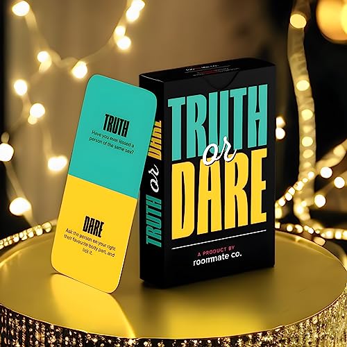 Image of Roommate Company Card Game Combo-The Ultimate Party Game for Game Night, Bachelorette, College, Birthdays, & More| Card Games for Adults (Truth Or Dare)