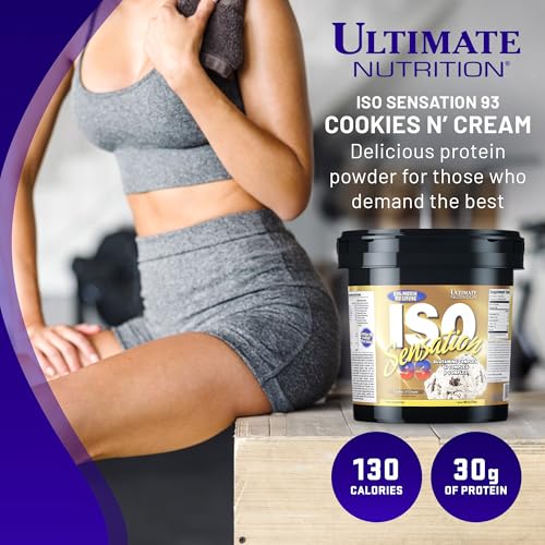 Image of Ultimate Nutrition ISO Sensation 93 - 5 lbs (Cookies 'n Cream)