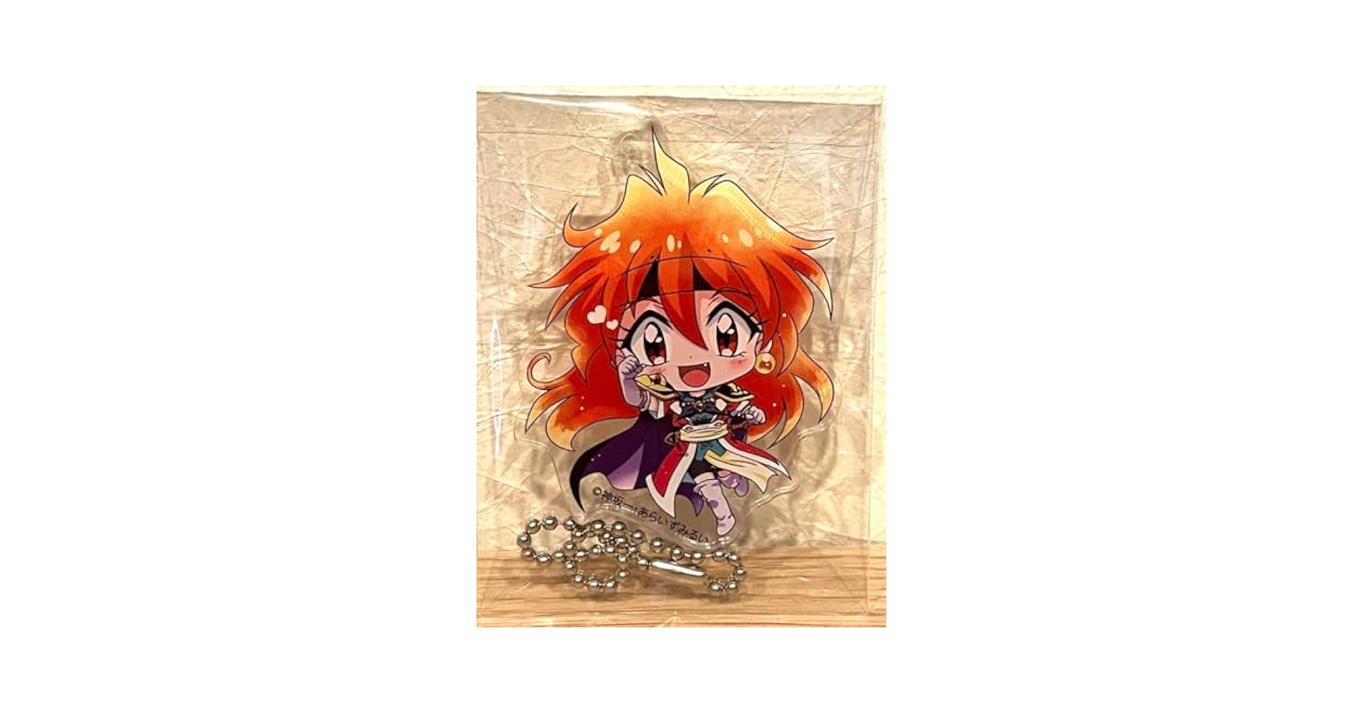 スレイヤーズ　アクリルストラップ　ゼロス スレイヤーズ（ゼロス） パズルアクキーキーホルダー - Endeng