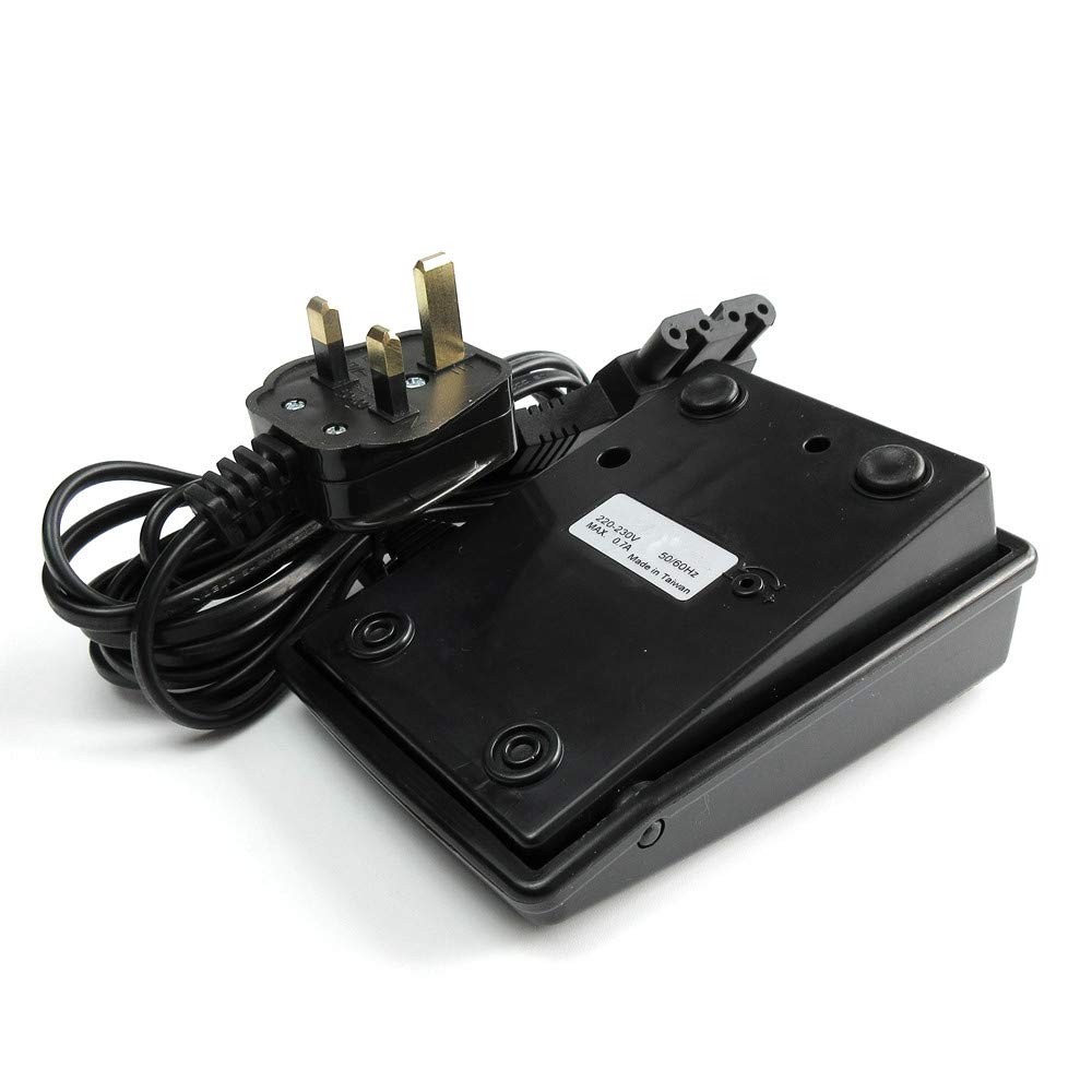 220 V UK wtyczka kontroler nożny, pedał do maszyny do szycia Bernina 700 800 modeli