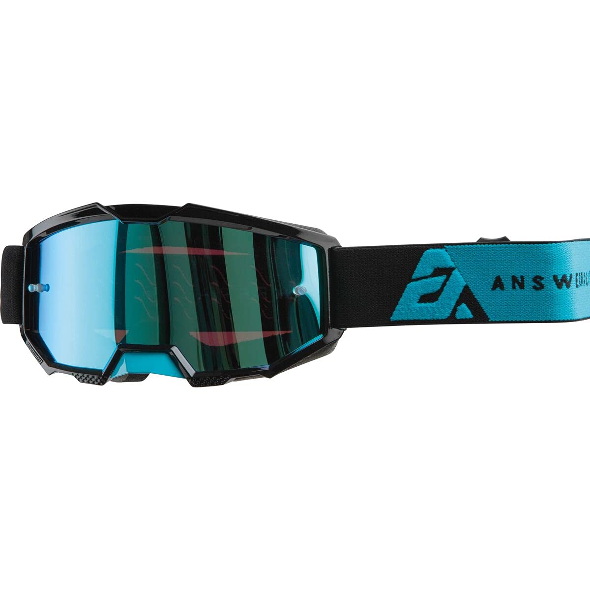 AnswerRacing 446624 Apex 3 Goggles with Anti-Fog and Anti-Scratch Lens, Astana/Black, Youth