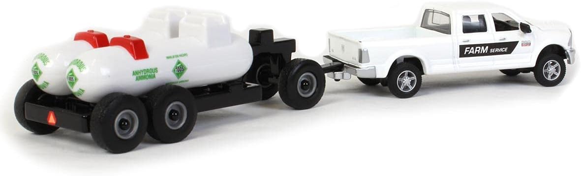 ERTL 1/64 Dodge Ram Pickup with Dual Anhydrous Ammonia Tank Carrier 16380