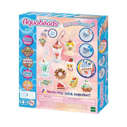 Kit de loisirs créatifs Aquabeads Sweet Accessories avec perles pour enfants dès 4 ans