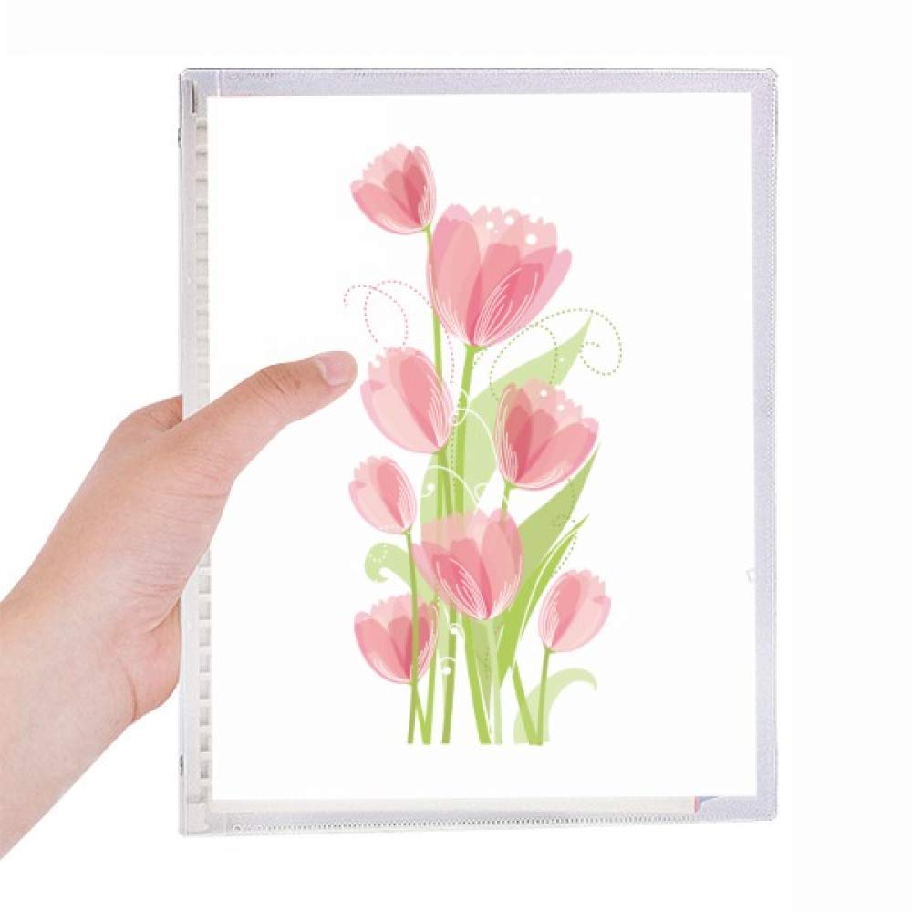 Carnet de notes en spirale rechargeable tulipe pour ne plus perdre vos idées - 5