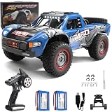 Yidedraw RC Cars 1:14 RC Truck 30 MPH 4WD Remote Control Car All Terrain Trophy Car for Adults Boys Teens Fast Off-Road RC Buggy Big Short Course Monster Truck with 2 Batteries 50 Mins Play (RTR)
