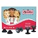 Original Spoolies Hair Curlers, Medium Size – 24 Count (Shadow Black) - Marvelous Mrs. Maisel Rollers for Retro Styles, Hair Extensions + Wigs