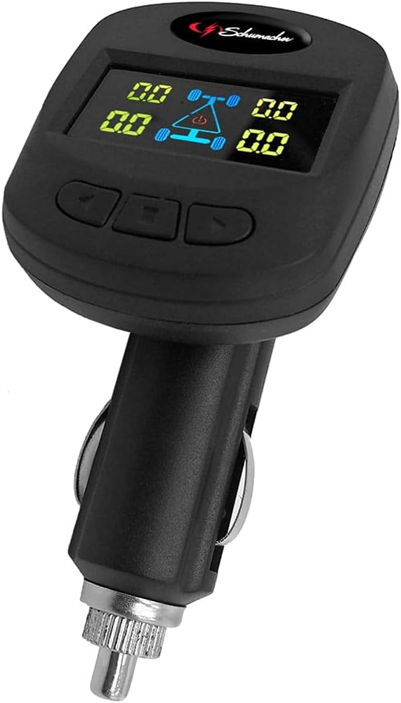 Schumacher SA1346 Wireless Tire Pressure Monitor - 12V