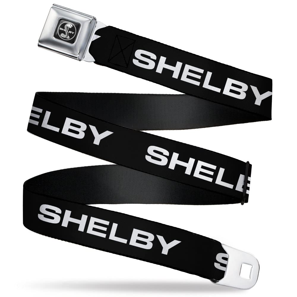 Buckle-Down unisex adult Seatbelt Shelby Xl Belt, Shelby, 1.5 Wide - Fits Pant Size 32-52 US